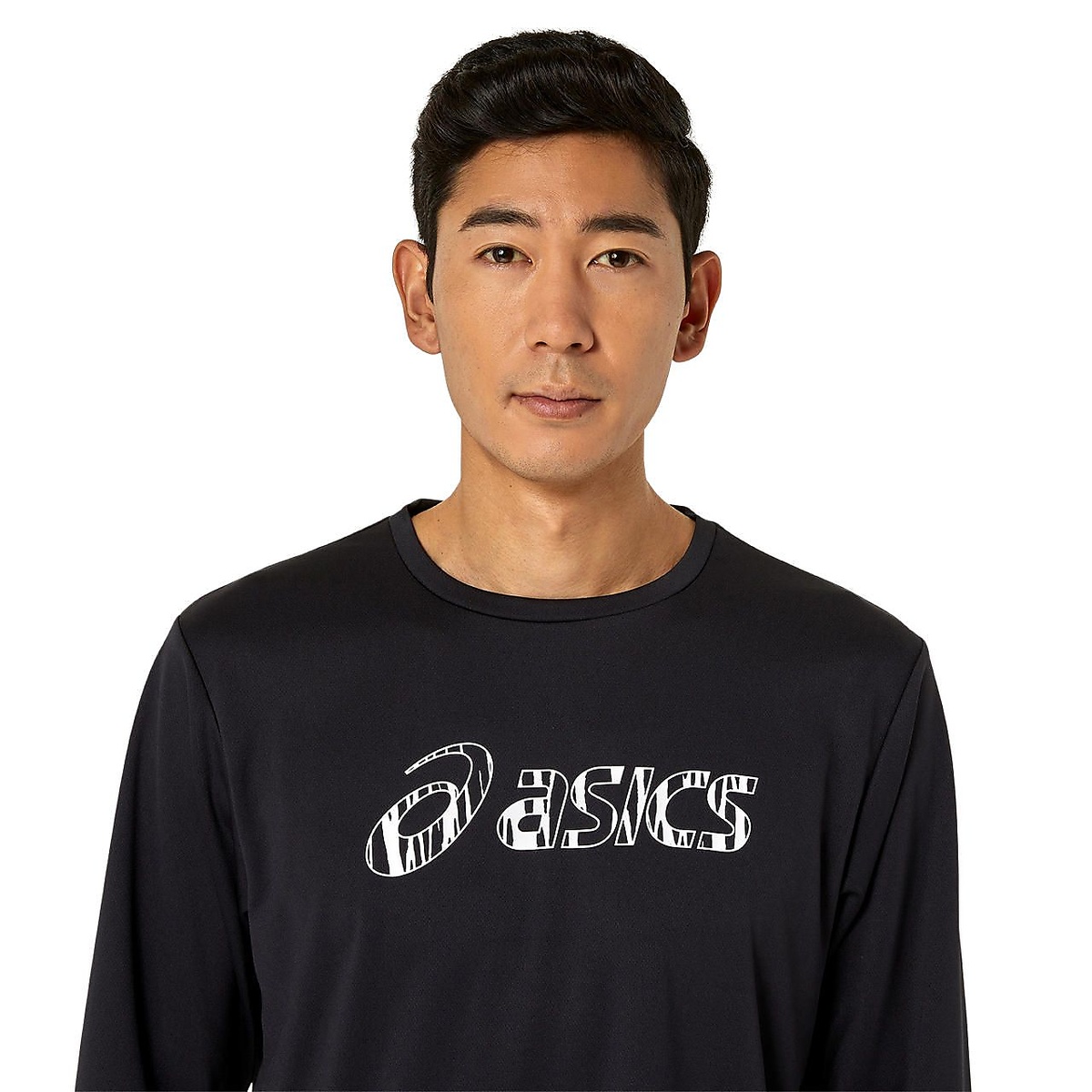 ドライビックロゴ長袖シャツ