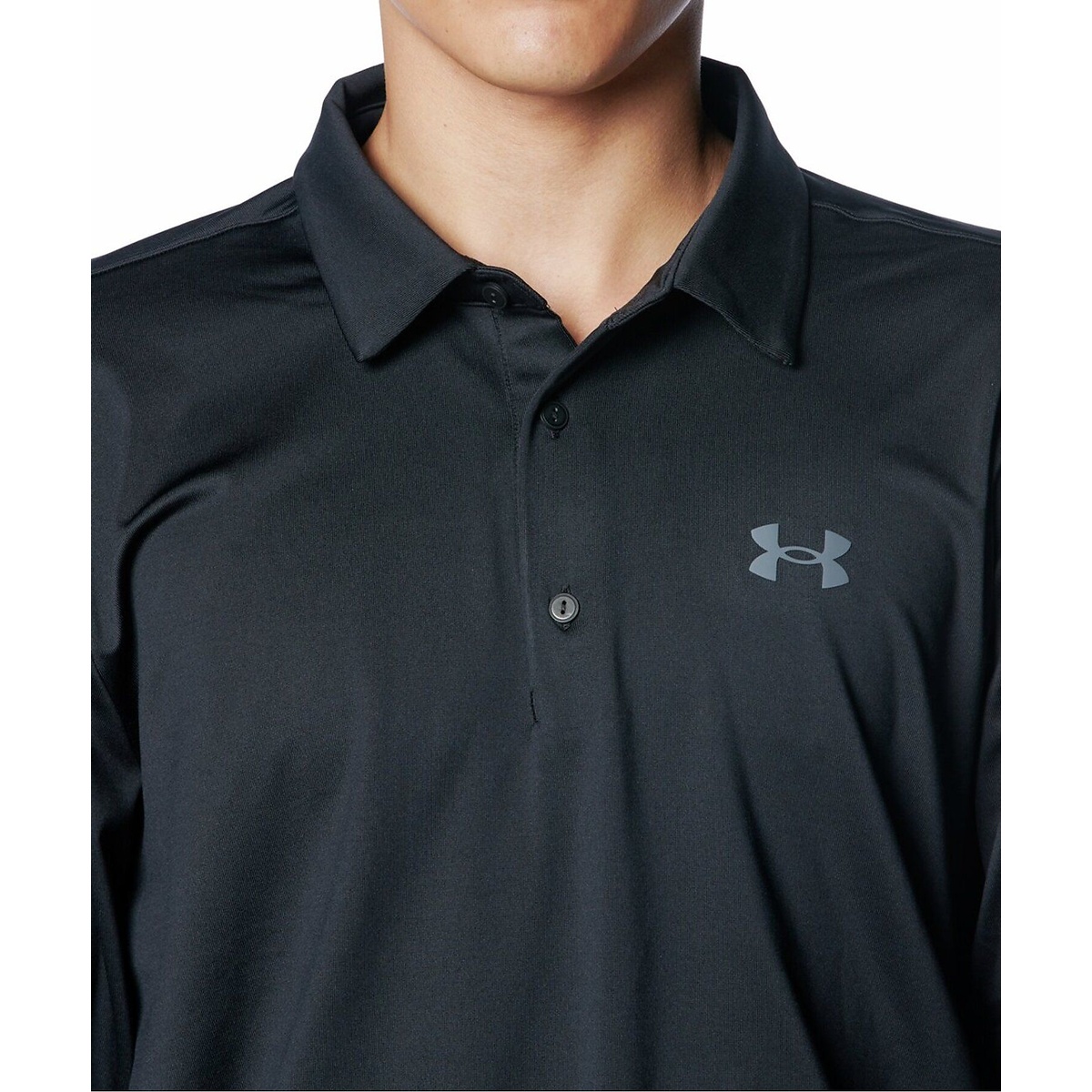 UA Playoff Wordmark LS Polo