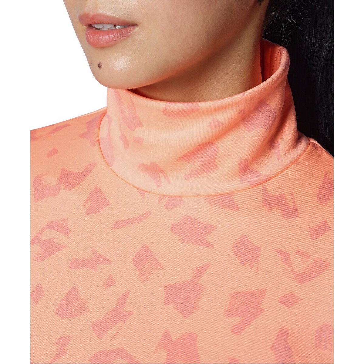 UA W CG Armour Knit LS Mock