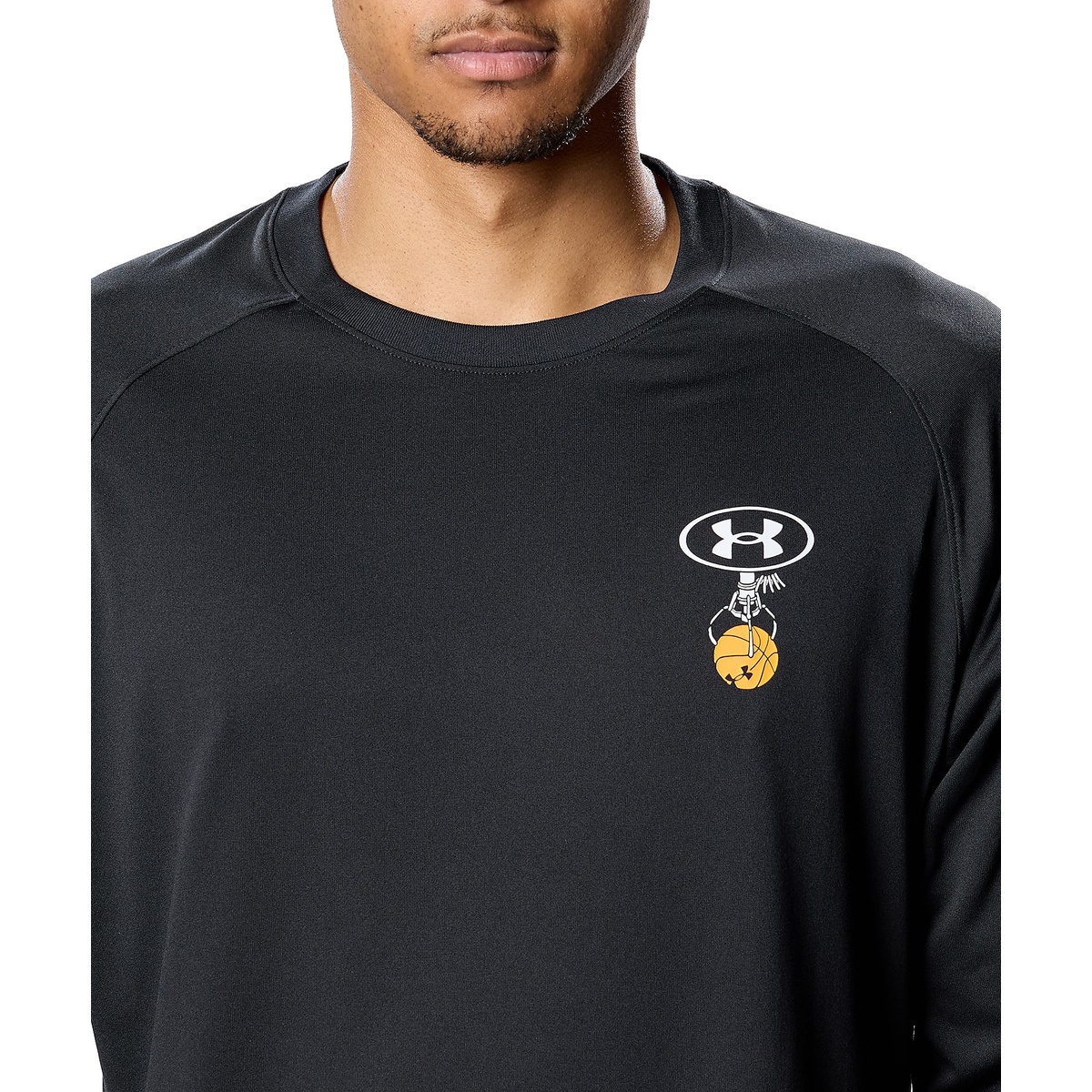 UA TECH GRAPHIC LS T-SHIRTS