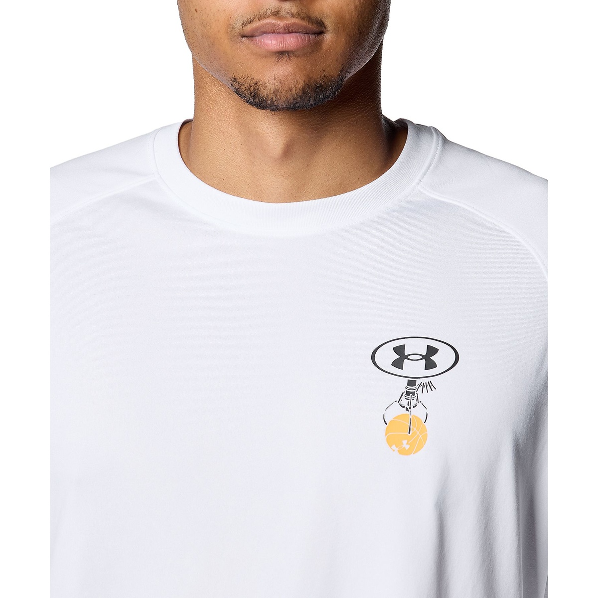 UA TECH GRAPHIC LS T-SHIRTS