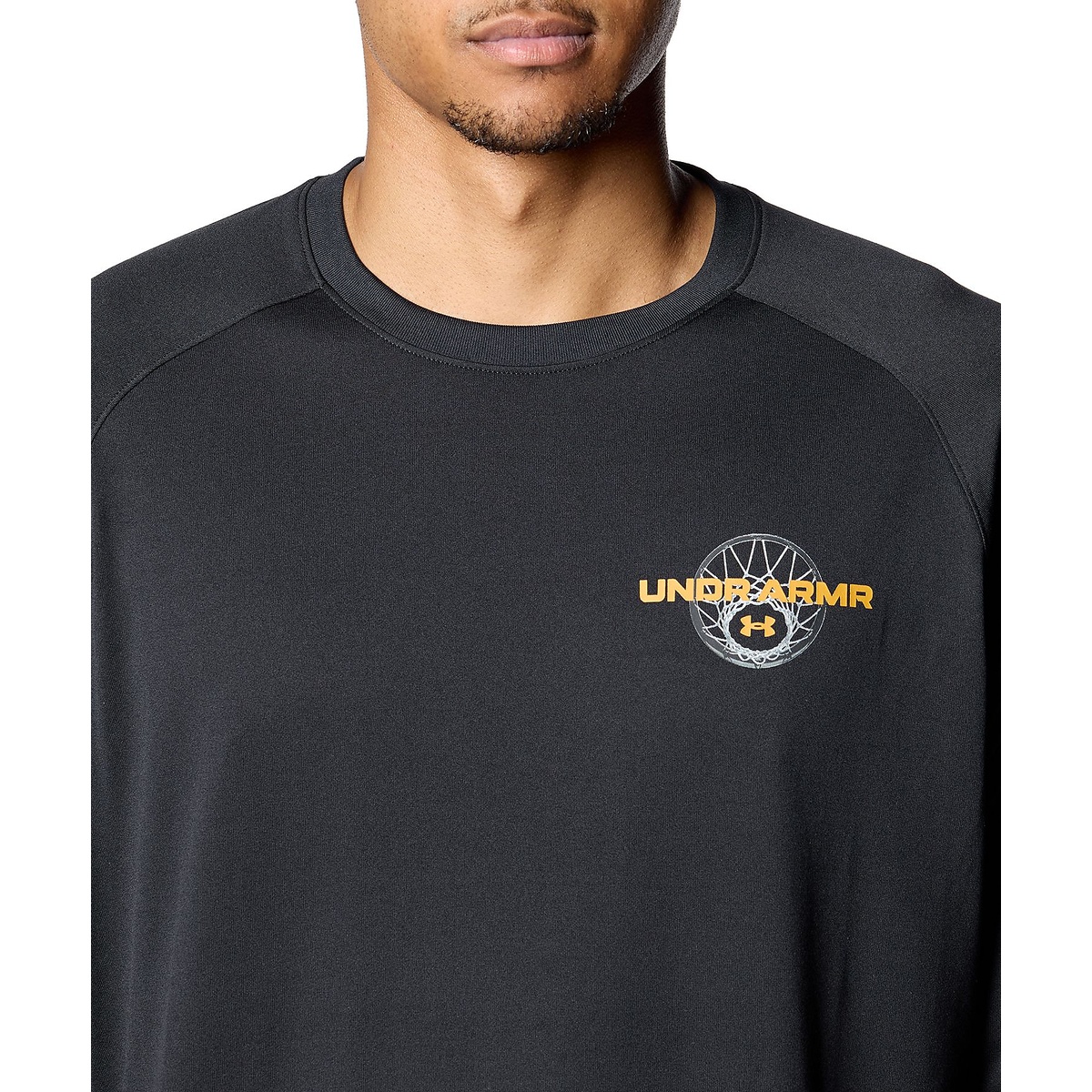 UA TECH LOGO LS T-SHIRTS