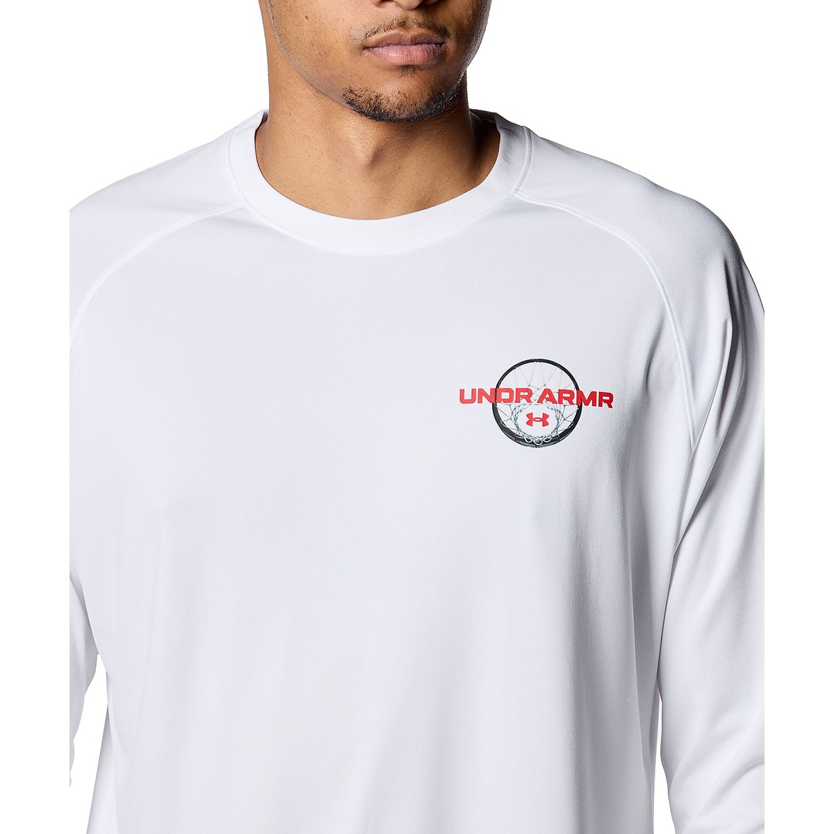 UA TECH LOGO LS T-SHIRTS