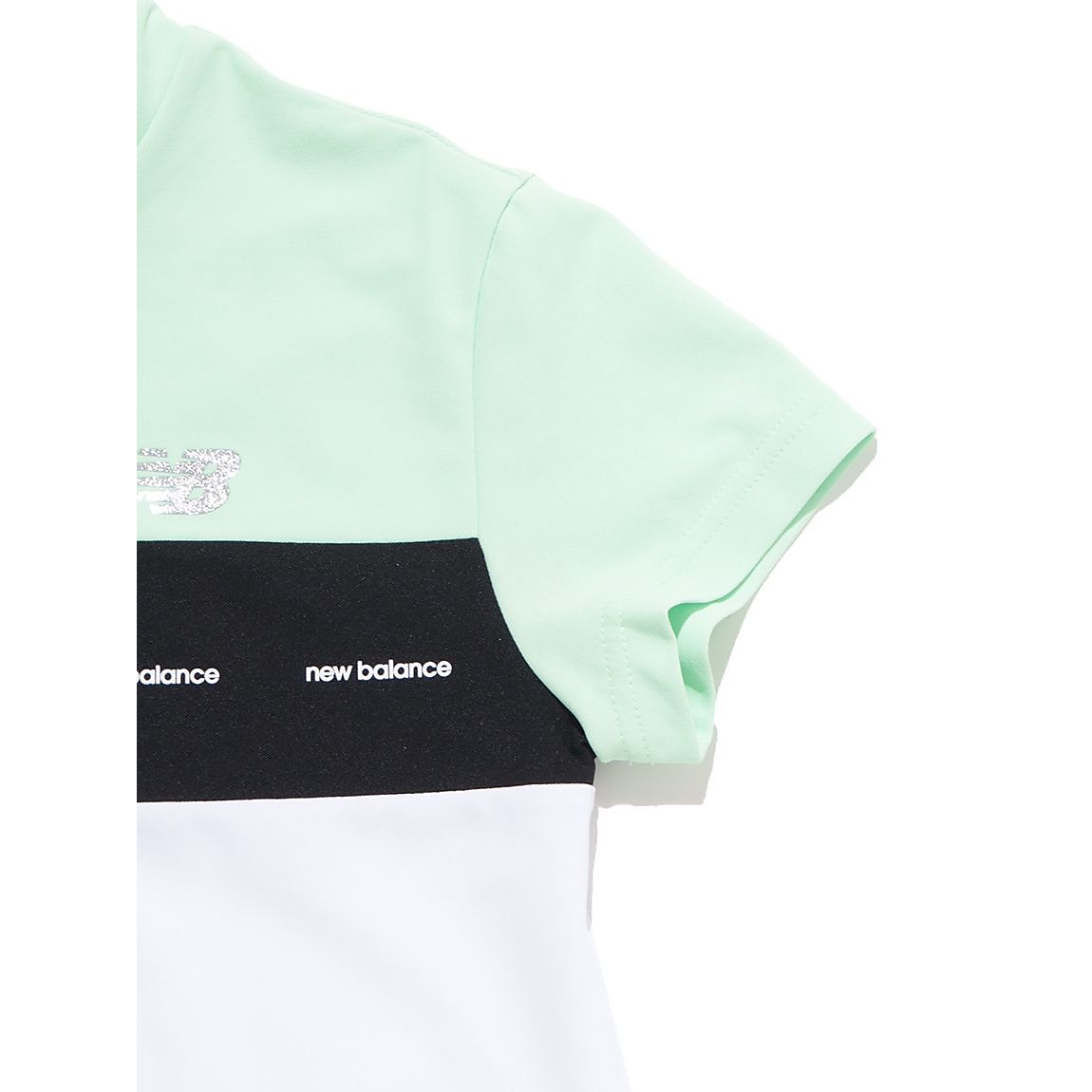 W　マイクロピケ　半袖モックネックプルオーバー　SP