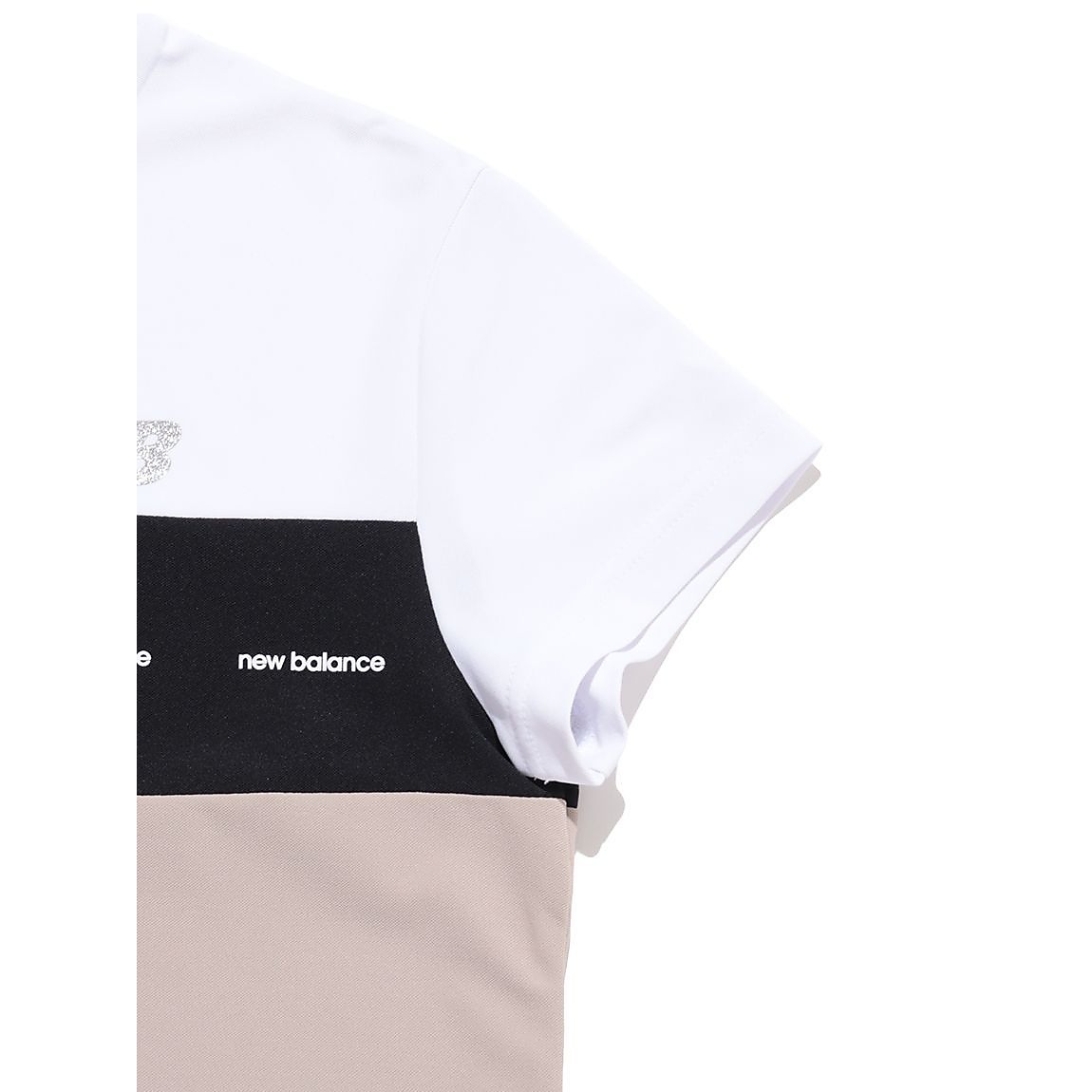 W　マイクロピケ　半袖モックネックプルオーバー　SP