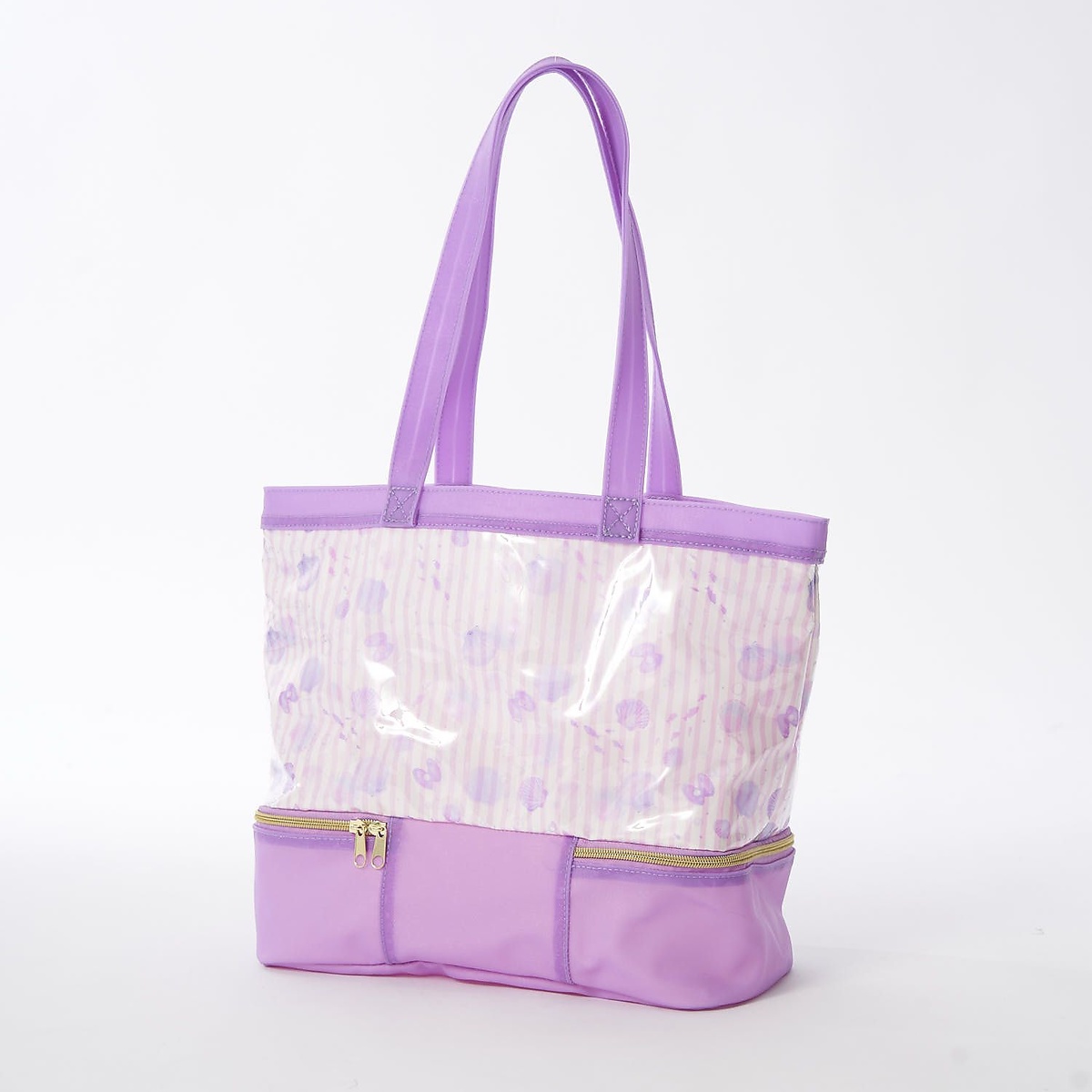 【ReyesReyes】シェル柄2重底トートバッグ