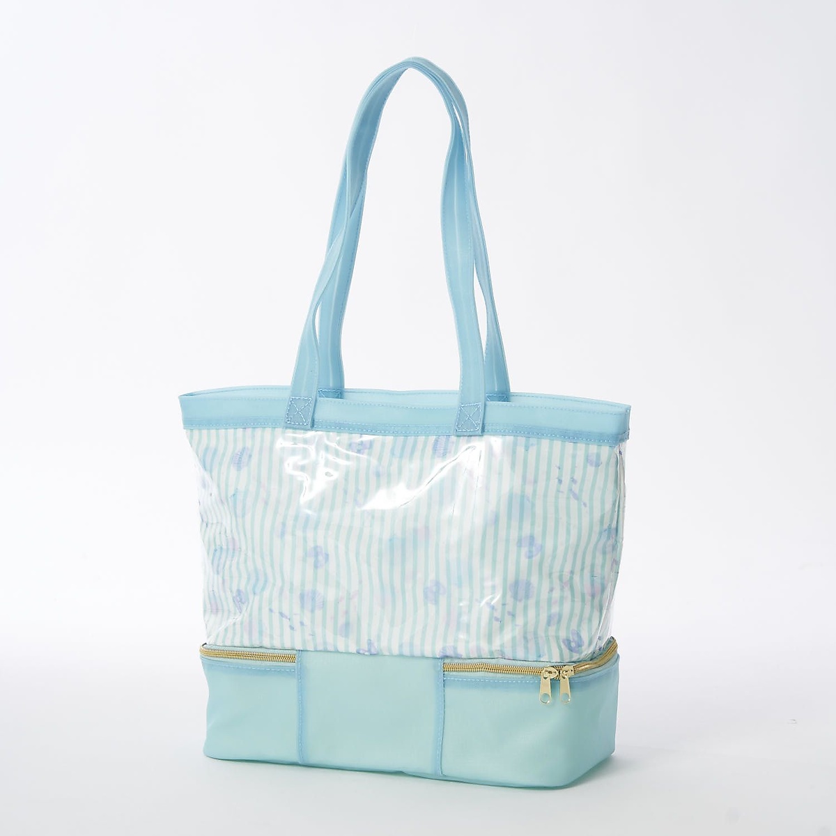 【ReyesReyes】シェル柄2重底トートバッグ