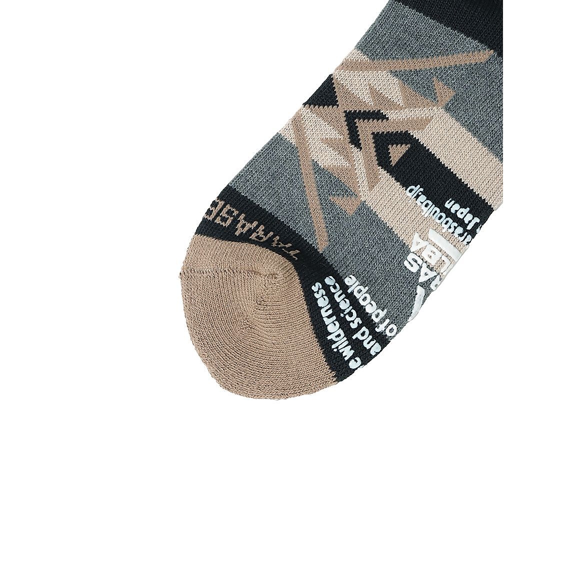 ネイティブ柄ローゲージショートソックス