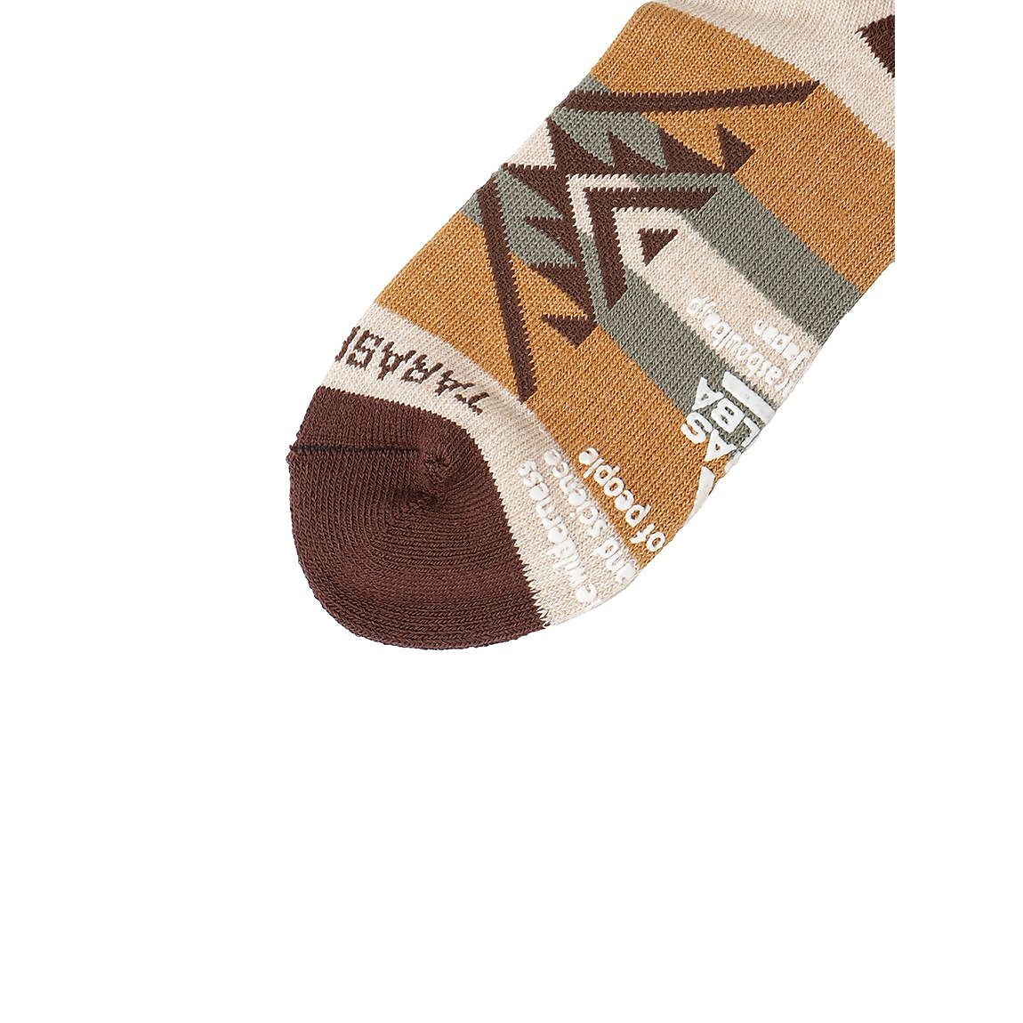 ネイティブ柄ローゲージショートソックス