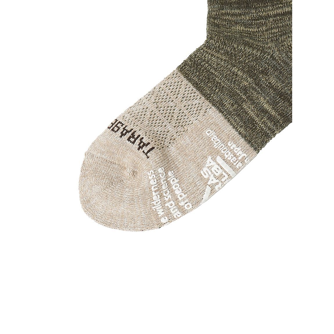 レディース 2面切替ローゲージショートソックス