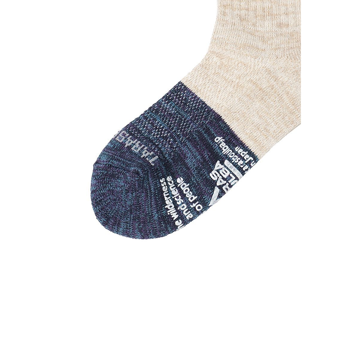 レディース 2面切替ローゲージショートソックス