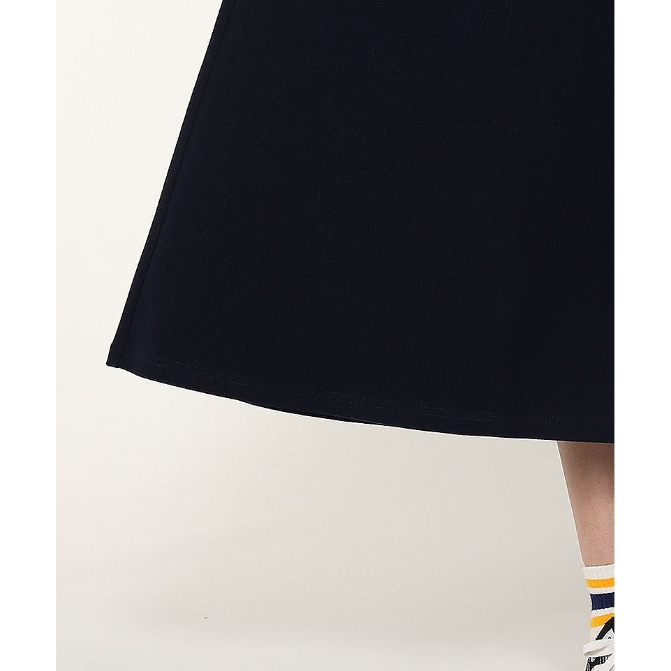 Booby Pique Crew Long Dress