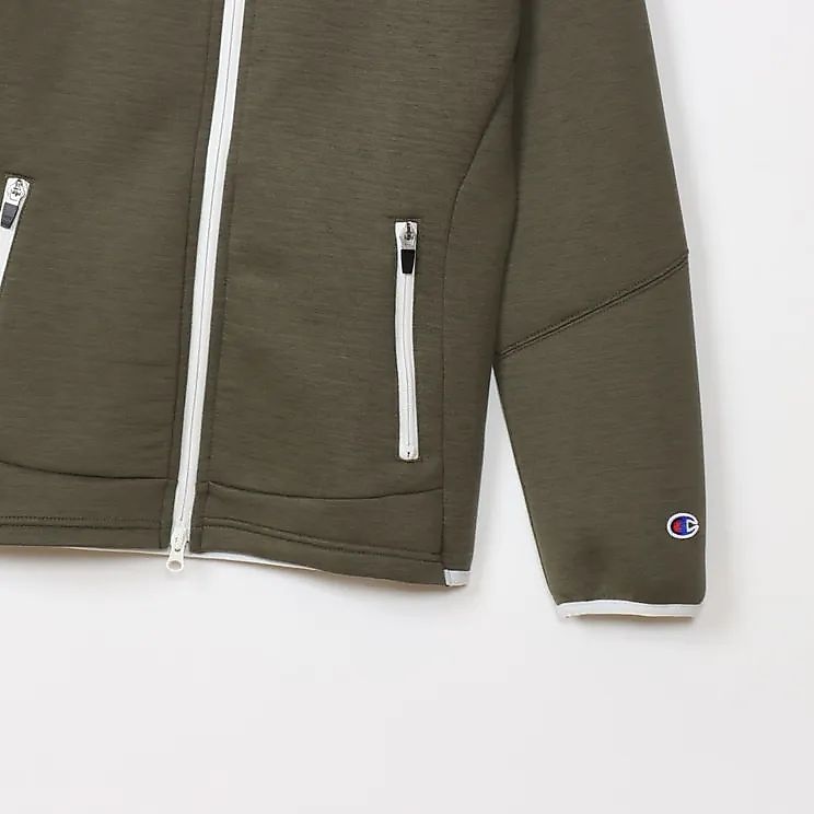 ZIP HOODED SWEATSHIRT