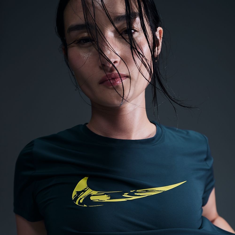 ナイキ ウィメンズ ワン スウッシュ HBR DF S/S Tシャツ