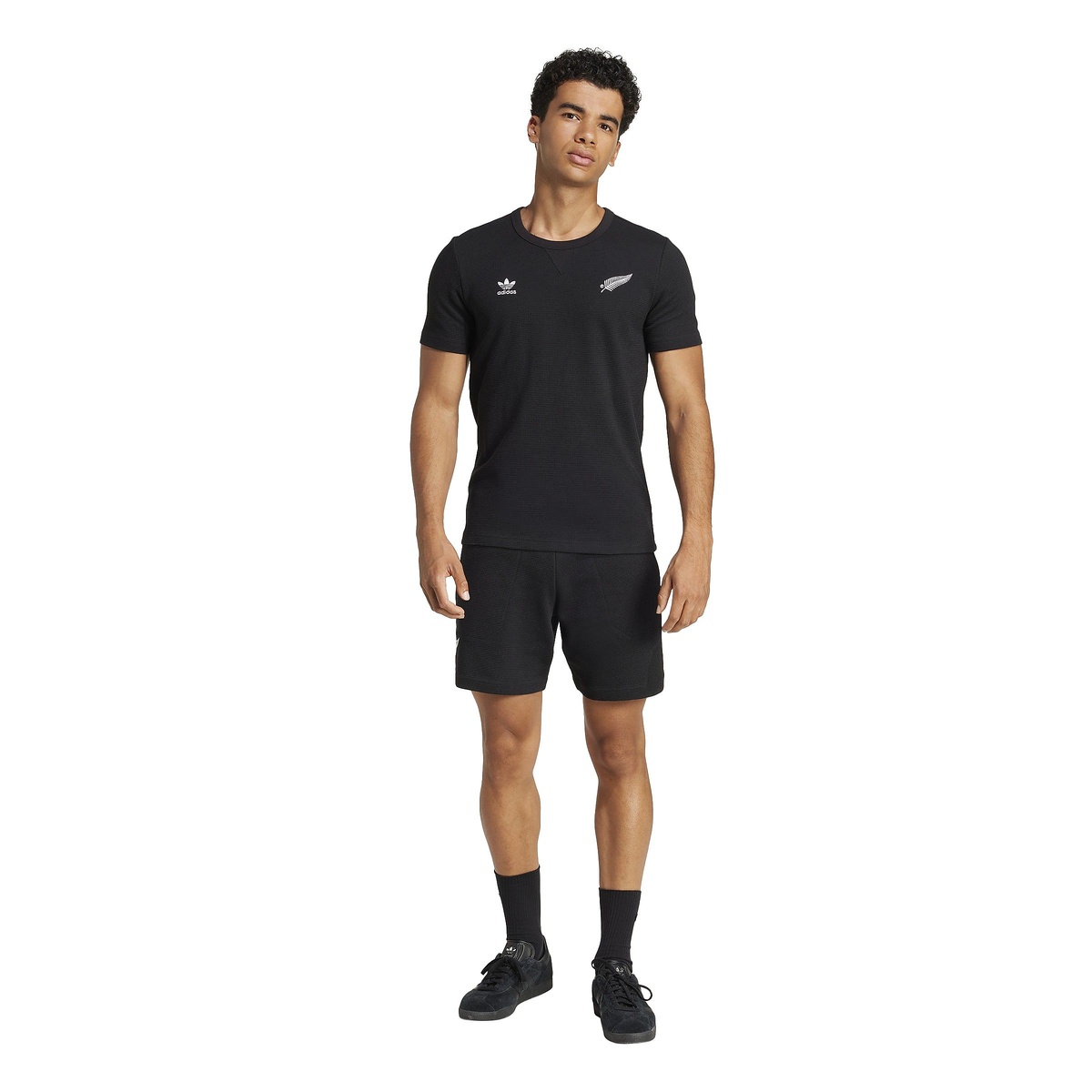 M ALL BLACKS トレフォイル ESS ショーツ