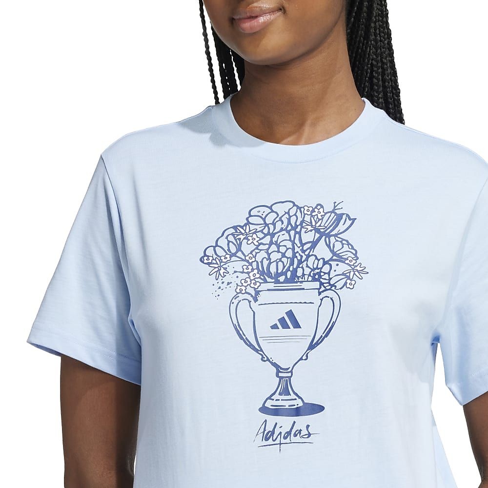 W TROPHY FLWR グラフィック Tシャツ