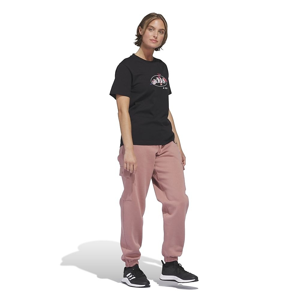 W FLORAL グラフィック Tシャツ