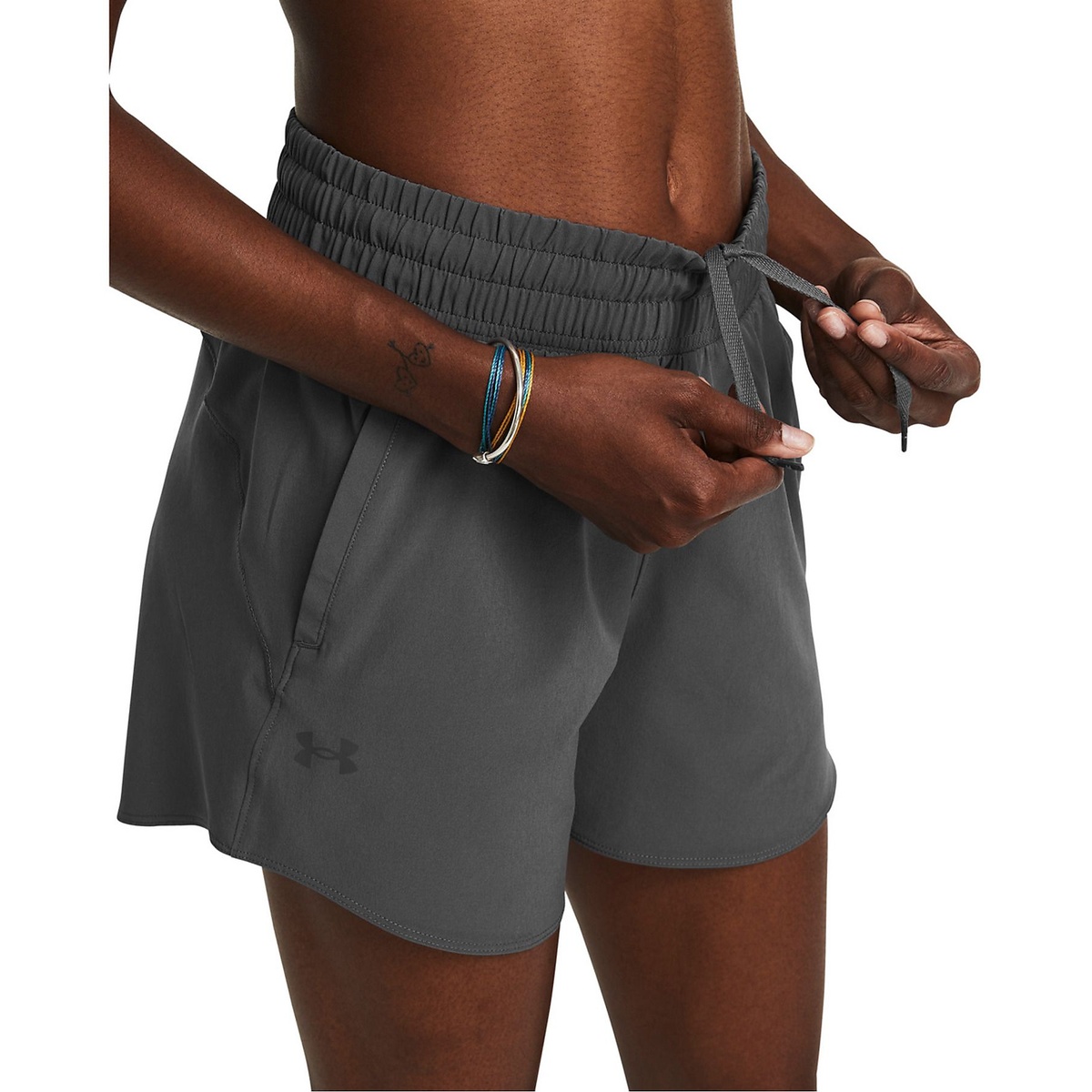 UA FLEX WOVEN SHORT 5IN