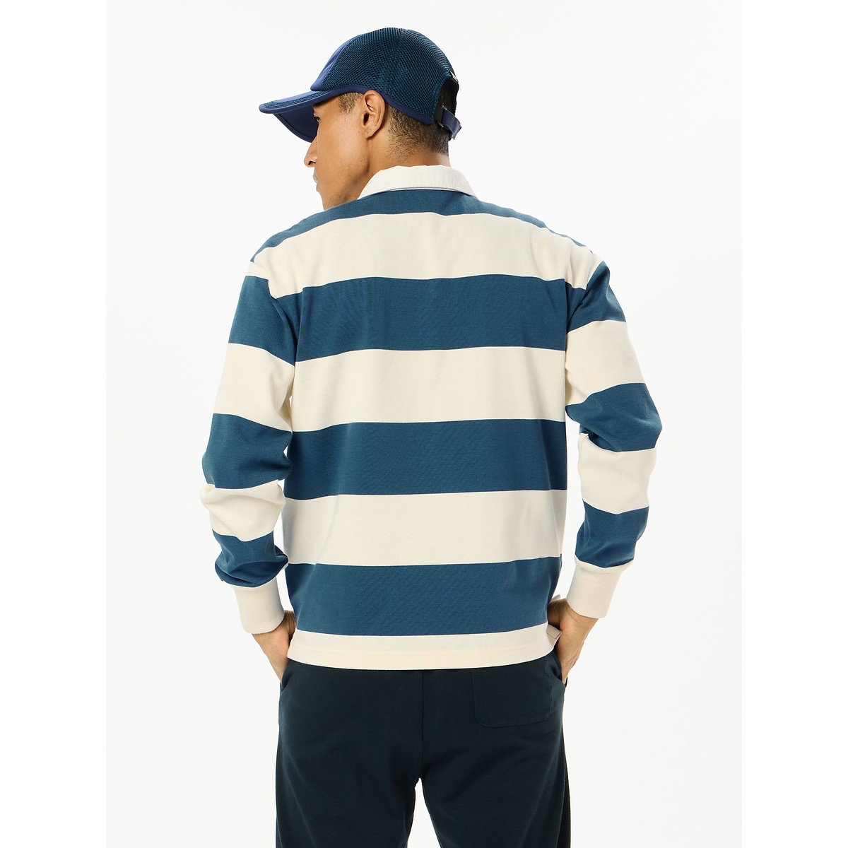 24F 4INCH STRIPE RUGBY JERSEY(4インチストライプラグビージャージ)