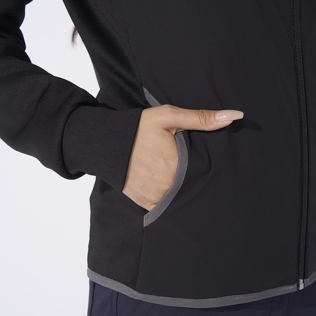 マリ.クレール ハイブリッドブルゾン