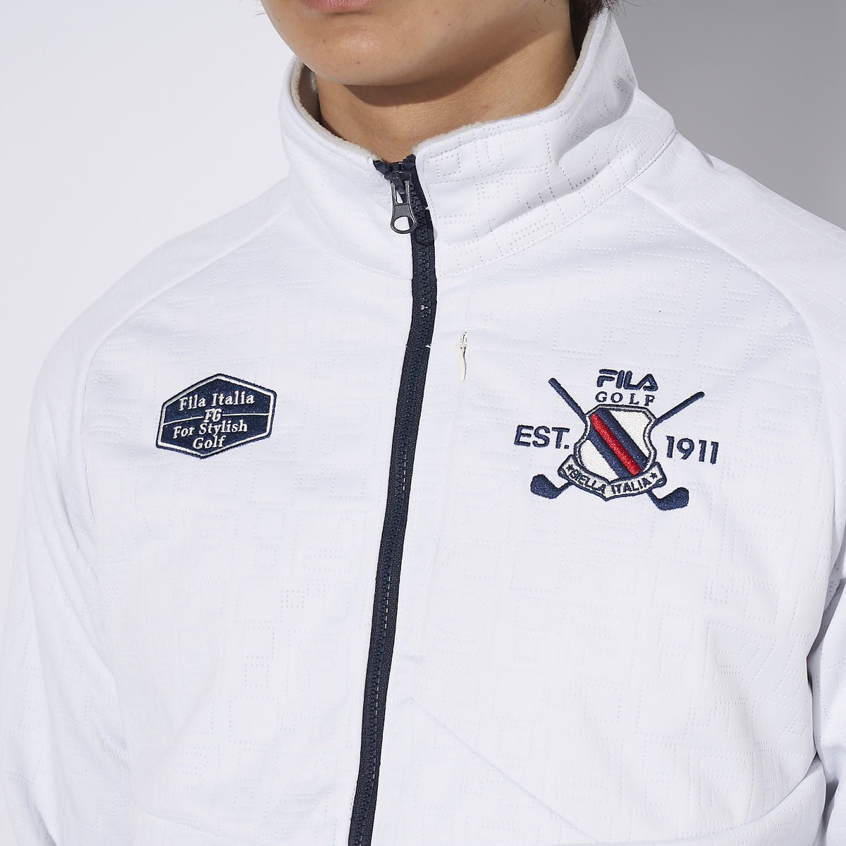 FILA GOLF 高周波キルトボンディングブルゾン