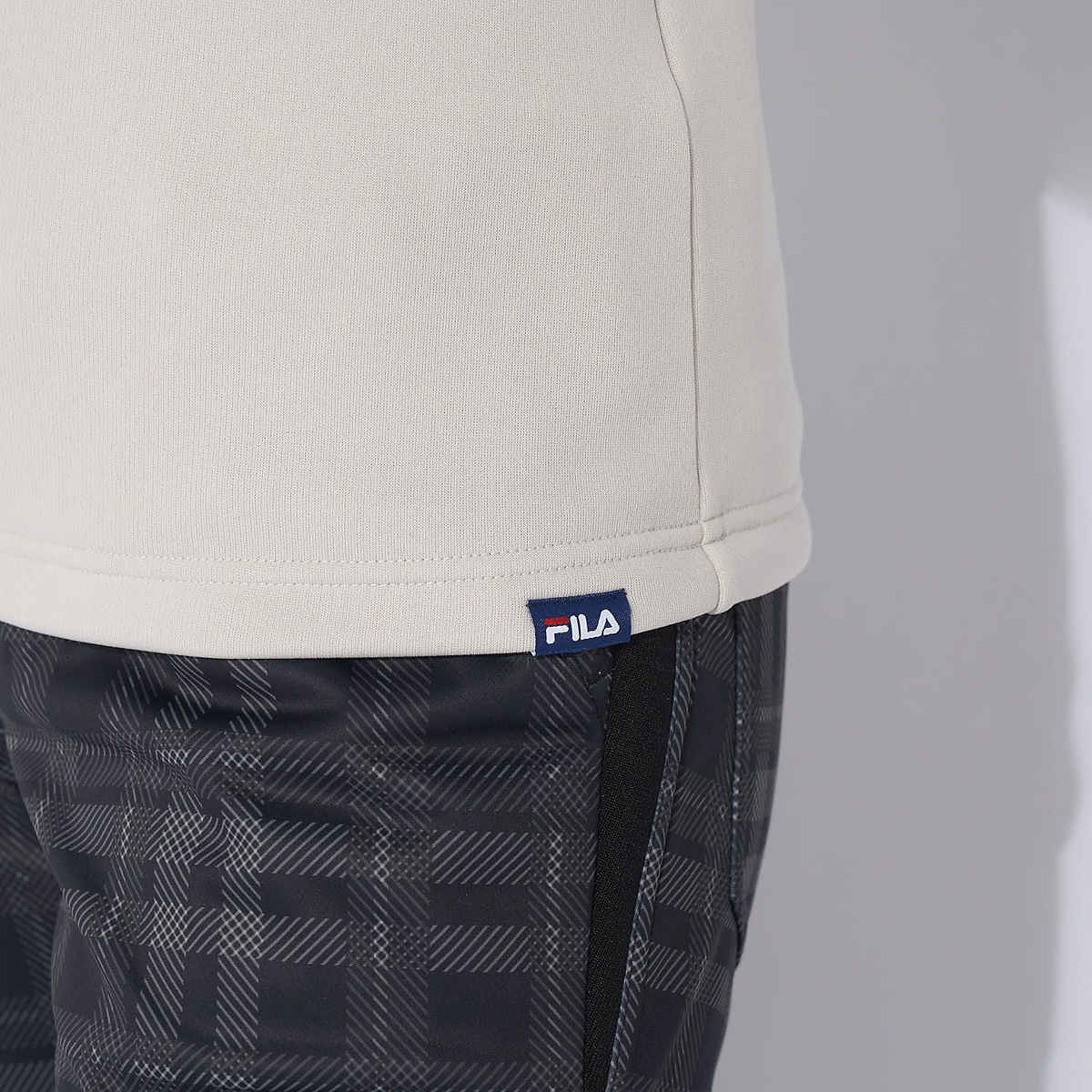 FILA GOLF 長袖ハーフジップシャツ