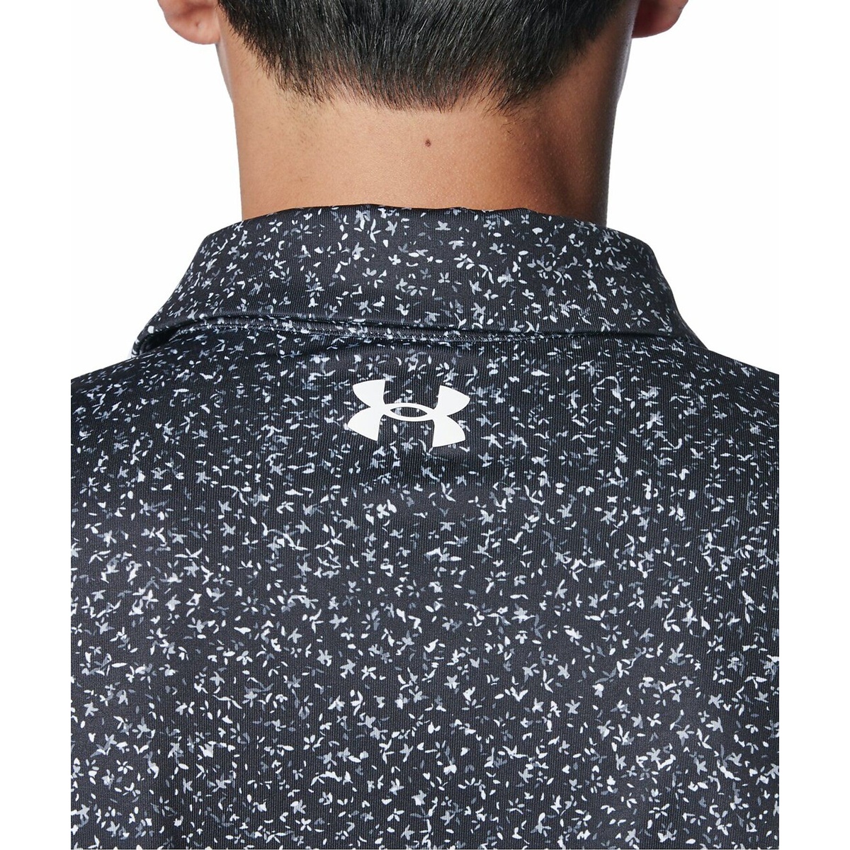 UA Playoff Printed Long Sleeve Polo