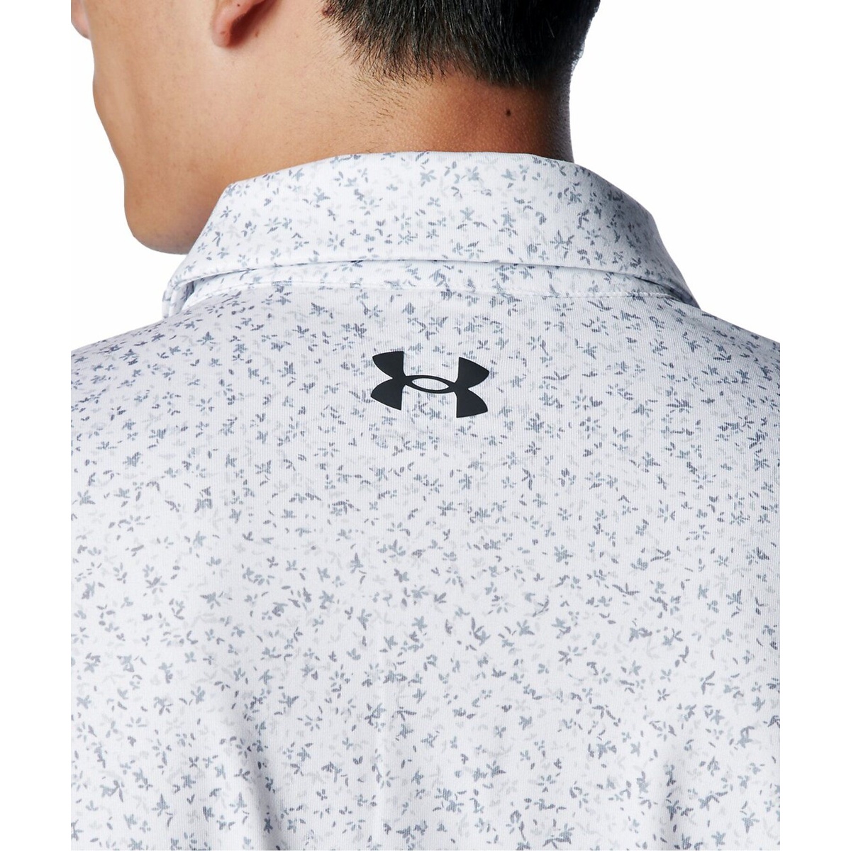 UA Playoff Printed Long Sleeve Polo