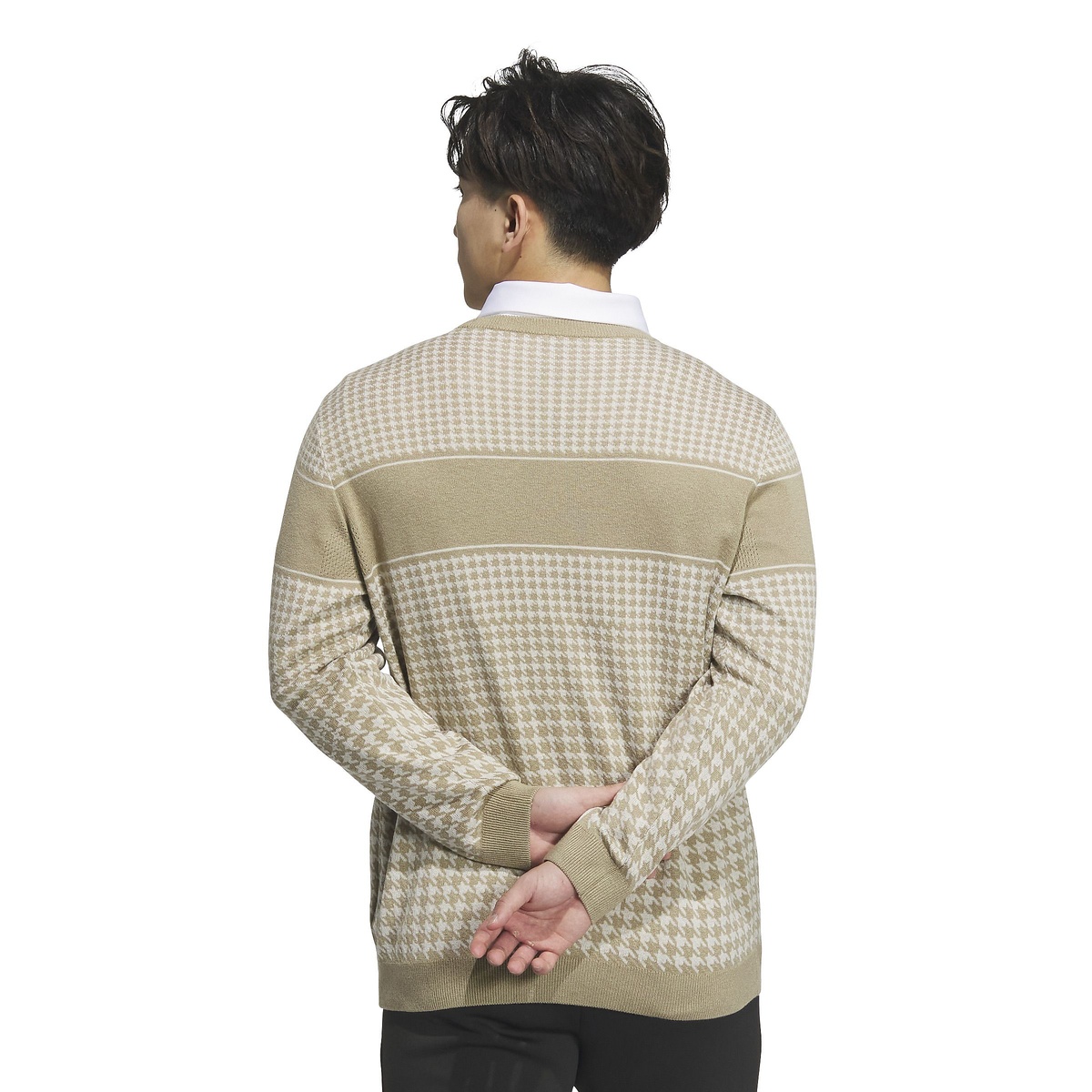 TOURPKハウンドトゥースセーター