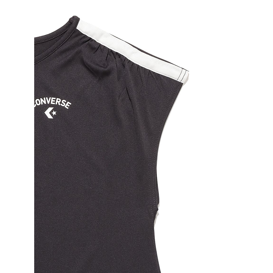 SHOULDER GATHER NS TEE LADIES