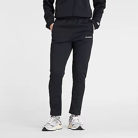 ブラッシュドダブルニットパンツ(テーパード)