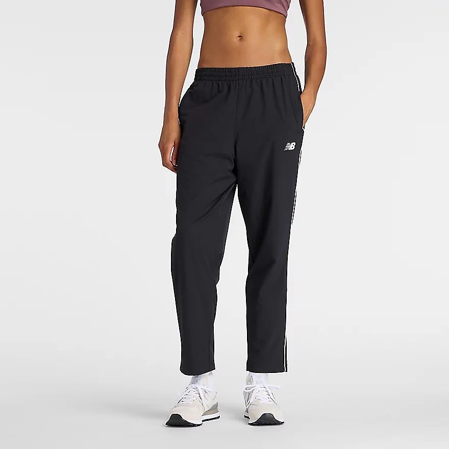 裏起毛トリコットラインドパンツ(テーパード)