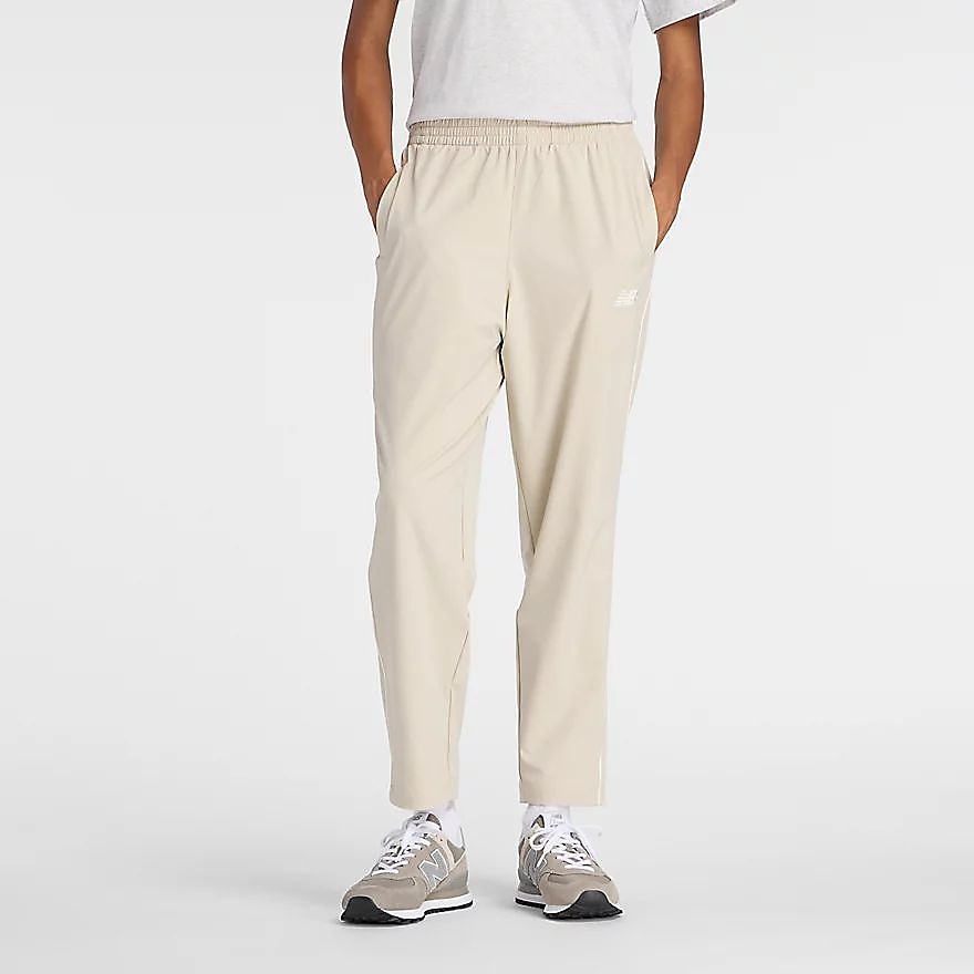 裏起毛トリコットラインドパンツ(テーパード)