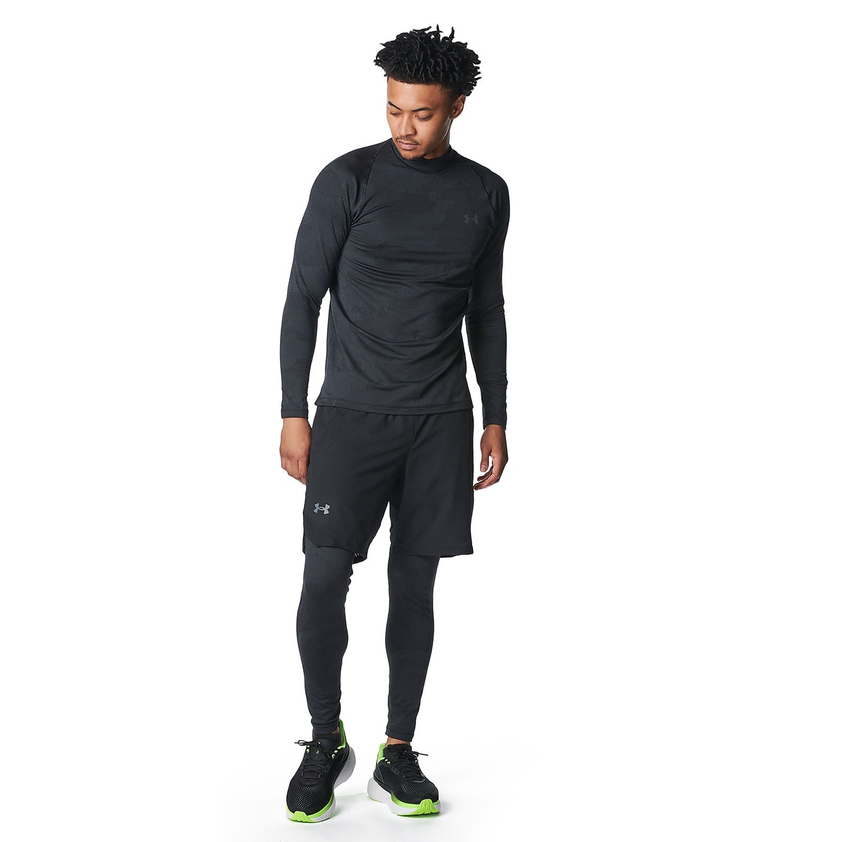 UA MOTIVATE JACQUARD LEG