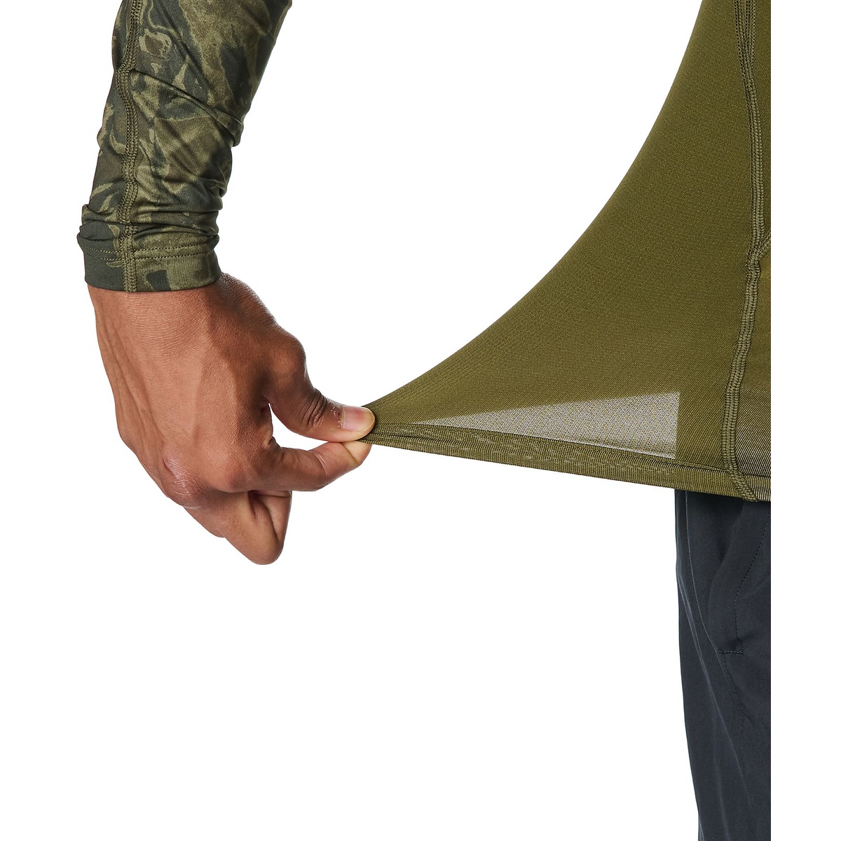 UA HG ARMOUR LS NOVELTY