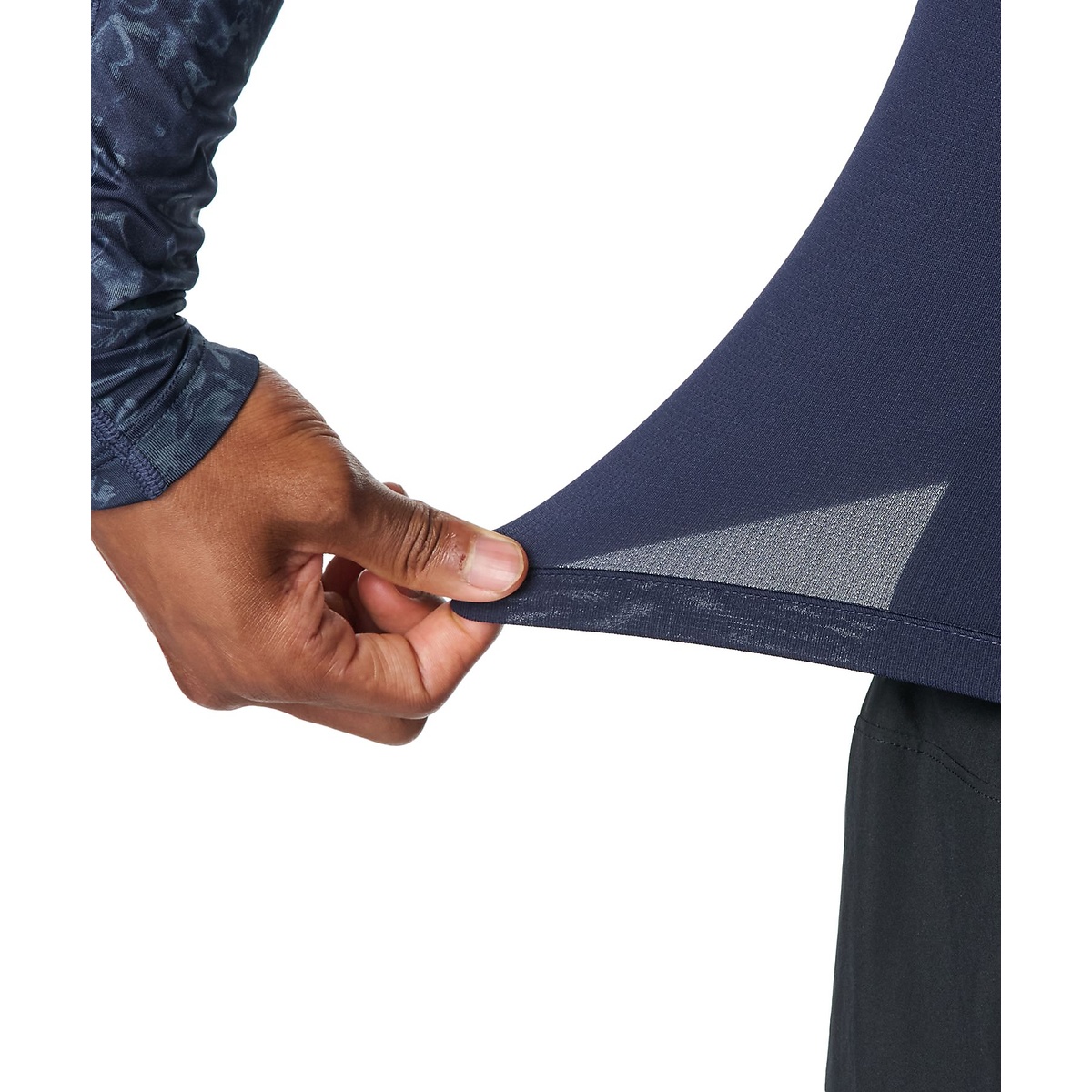 UA HG ARMOUR LS NOVELTY