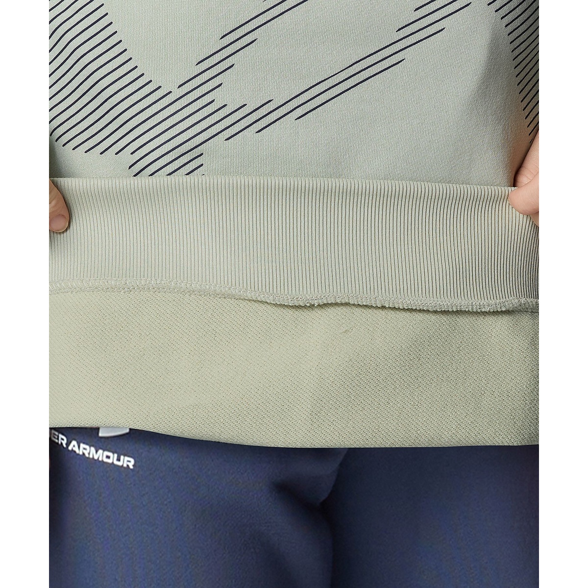 UA TECH TERRY SUPER BIG LOGO HOODIE