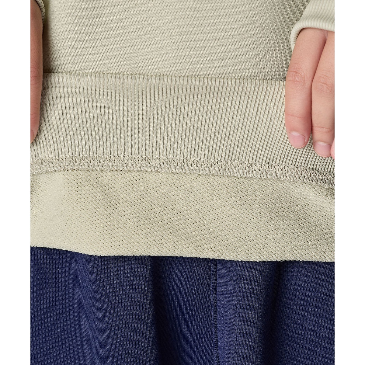 UA TECH TERRY OVERSIZED COLLEGE CREST LOGO CREW