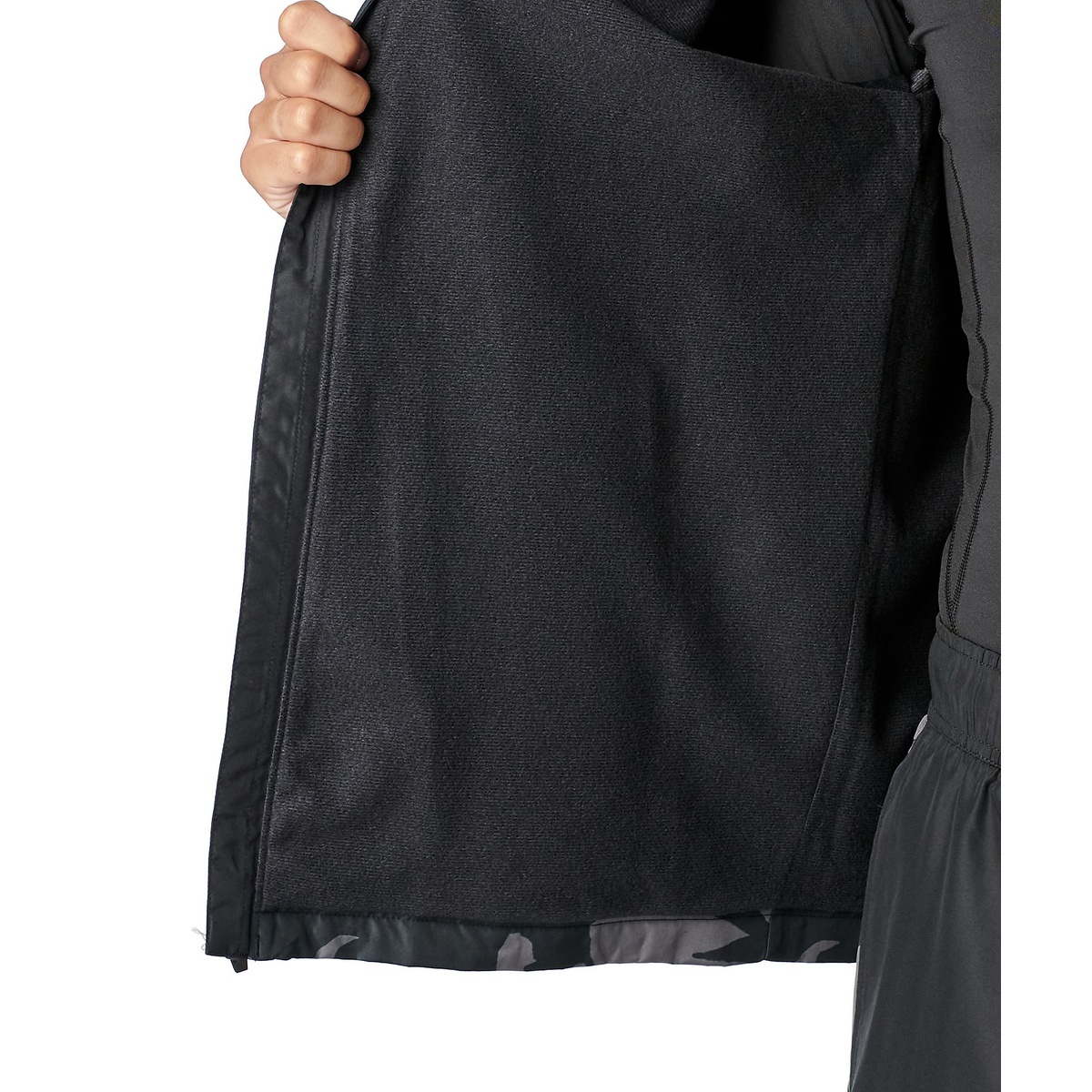 UA TRICOT WOVEN FZ HD JACKET