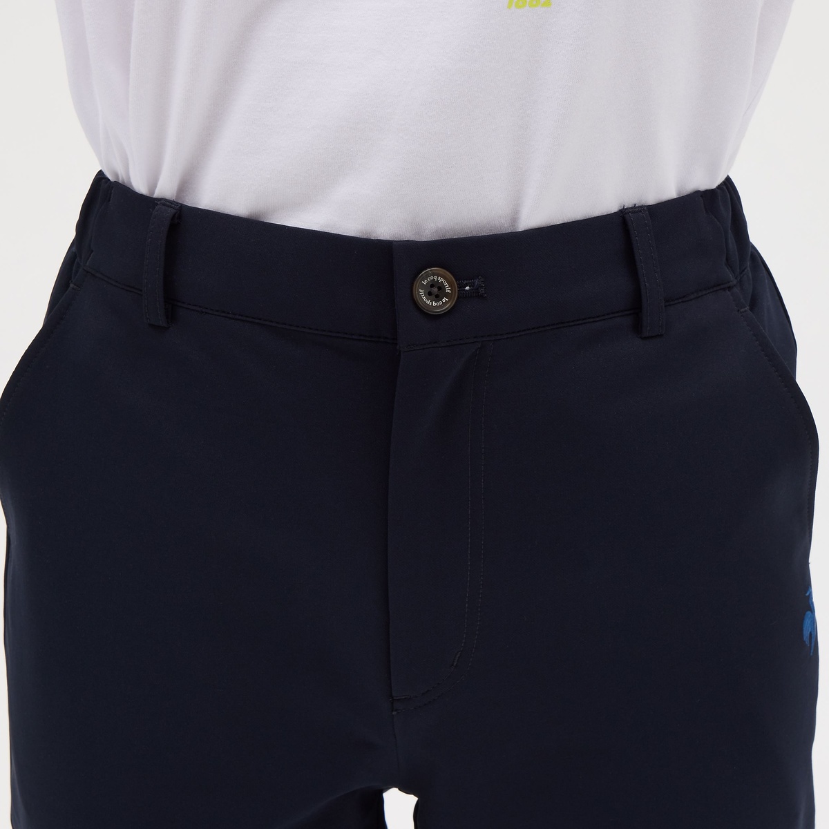 エアスタイリッシュパンツ ヒートナビ 前開きストレート