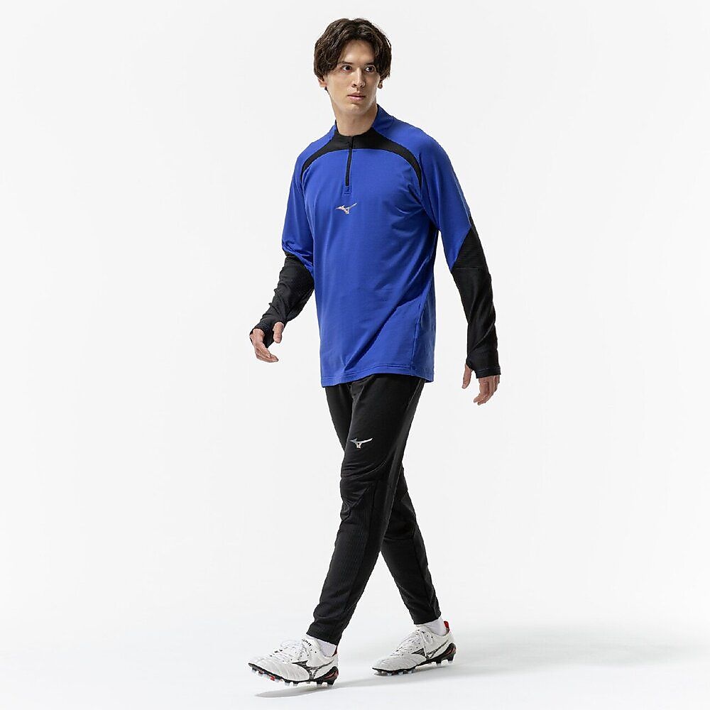 ストレッチフリースシャツ ハーフジップ