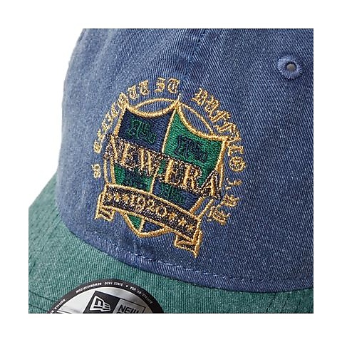 920 EMBLEM LOGO ACID WASH NVY DGRN