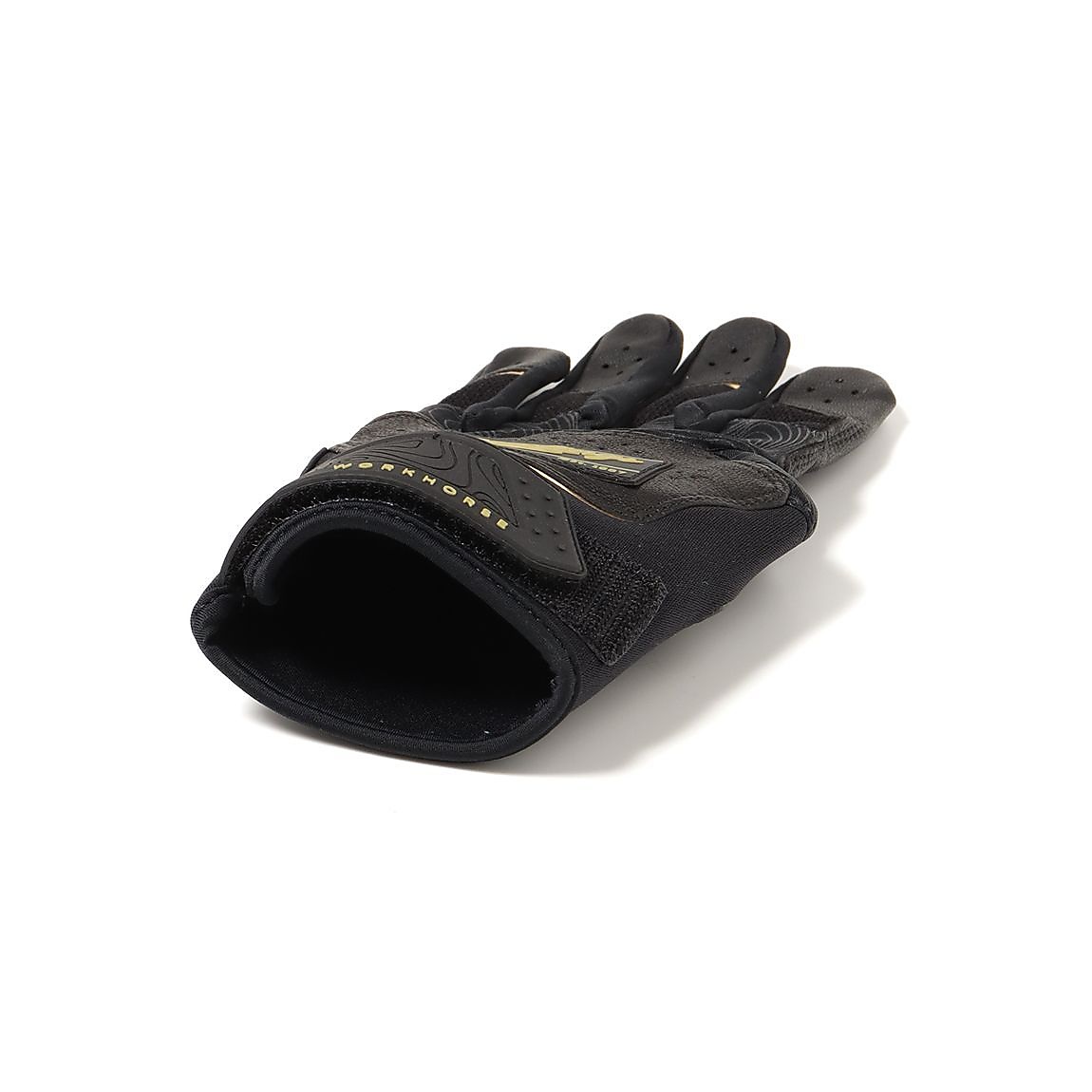 両手用 Workhorse バッティンググローブ - ブラック