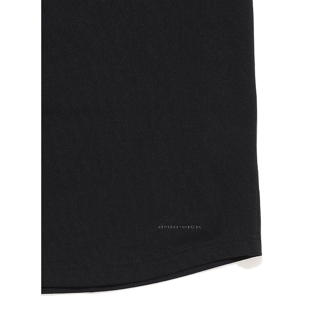 レイリバースプリットラグラングラフィックショートスリーブTシャツ