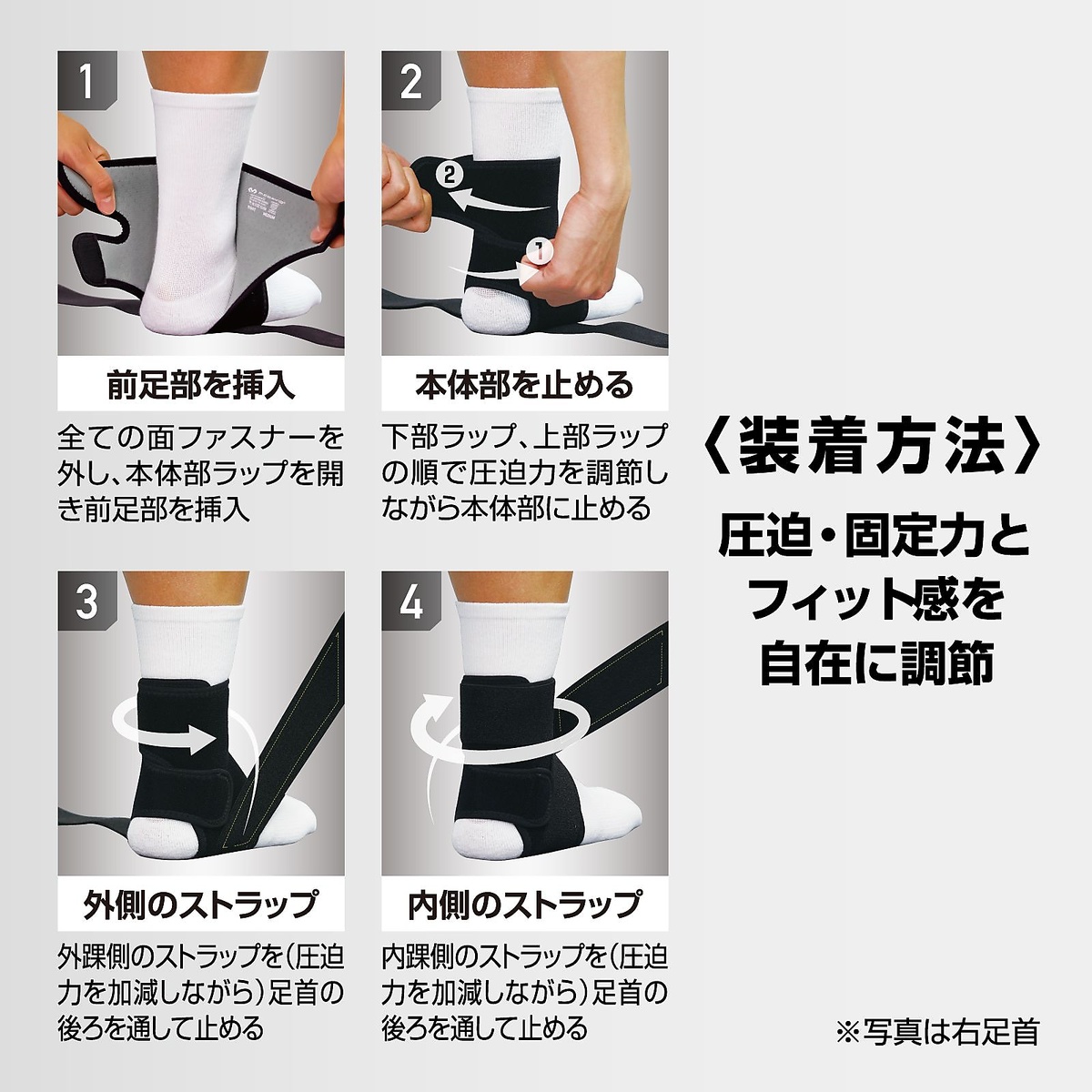 フィギュア8 アンクルラップ