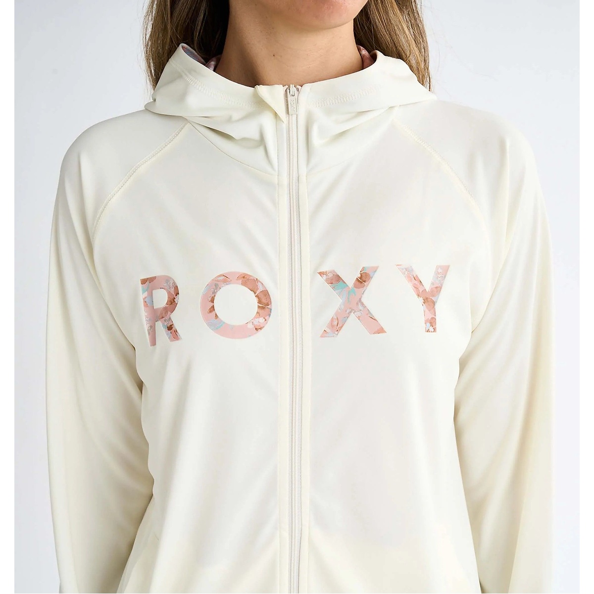 ARTSY FLORAL LOGO PARKA