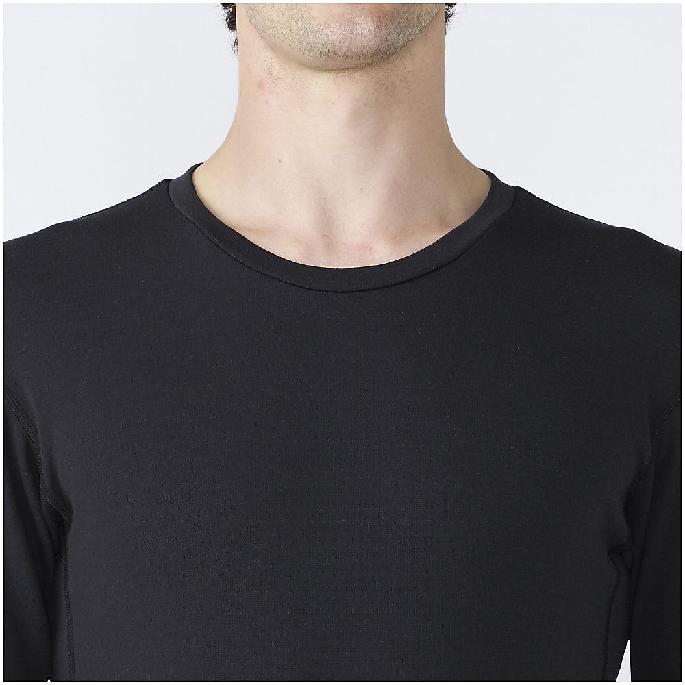 プレミアホットインナー　ブレスサーモ　中厚 for Active クルー長袖M