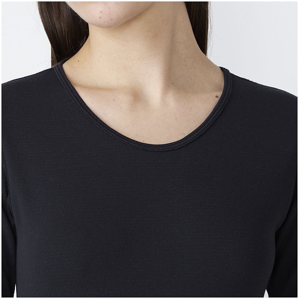 プレミアホットインナー　ブレスサーモ　中厚 for Daily クルー長袖W