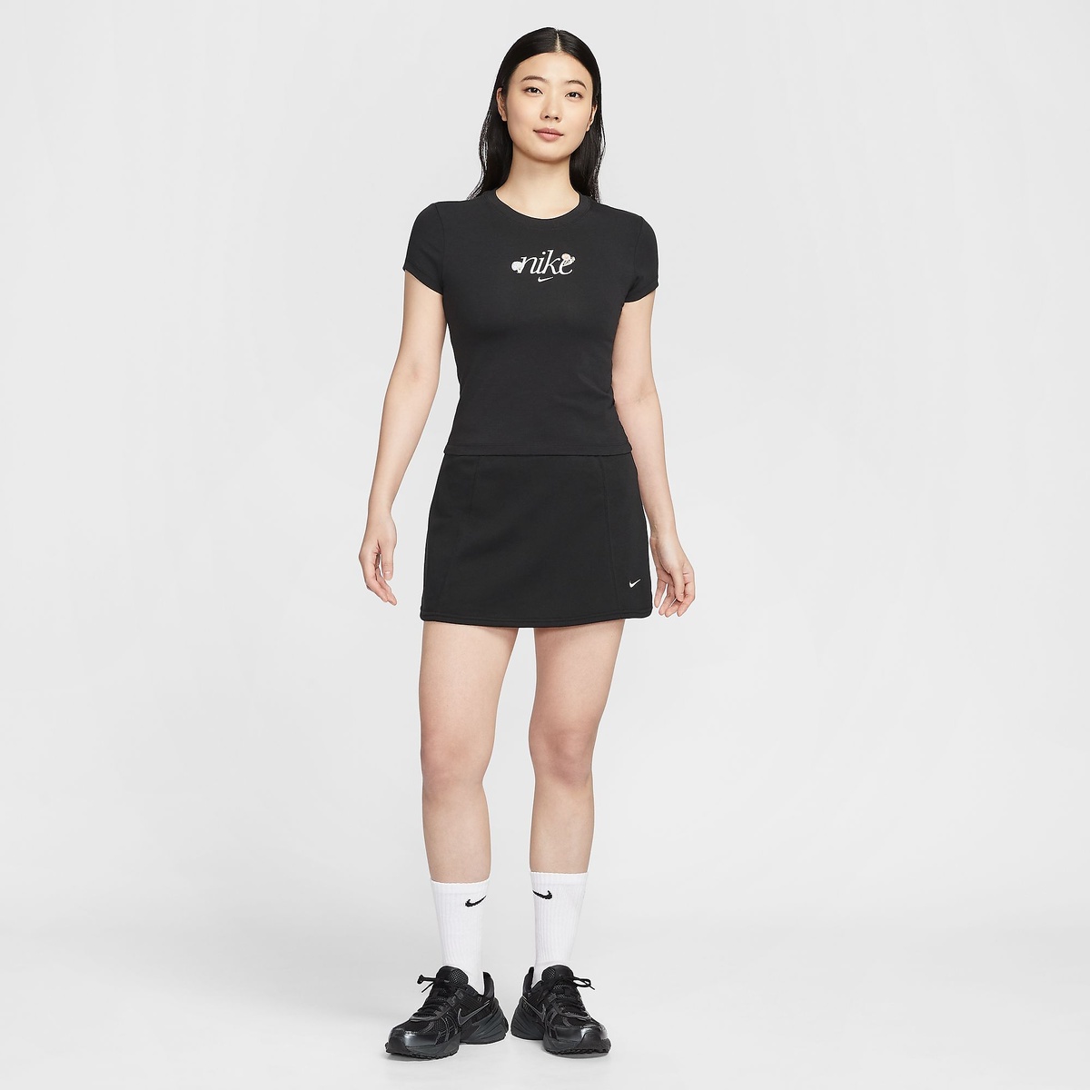 ナイキ ウィメンズ NSW NK チル EDAY ニット S/S Tシャツ