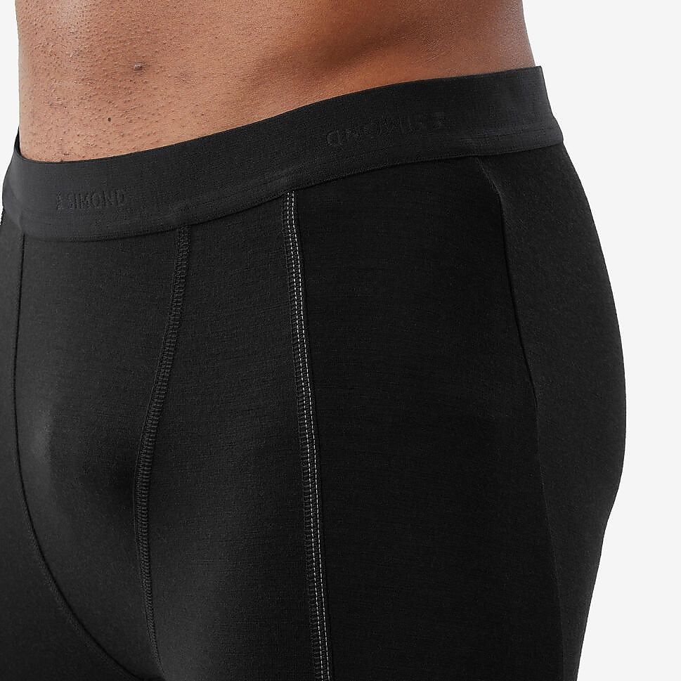 MENSメリノタイツ　ブラック